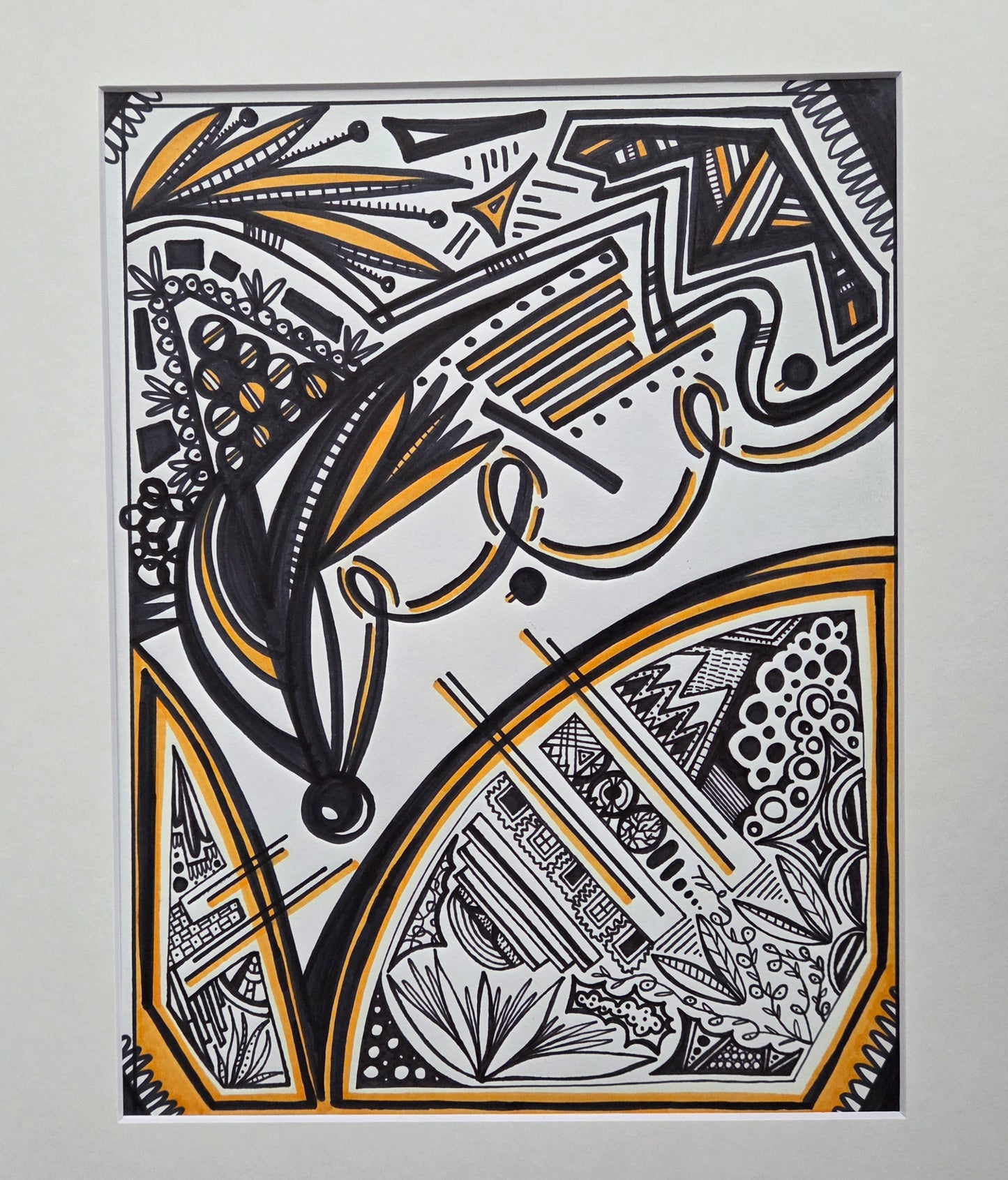 8.5x11 Original on paper (matted 11x14)