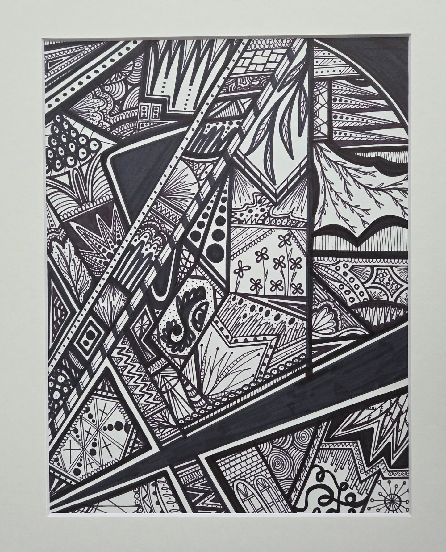 8.5x11 Original on paper (matted 11x14)