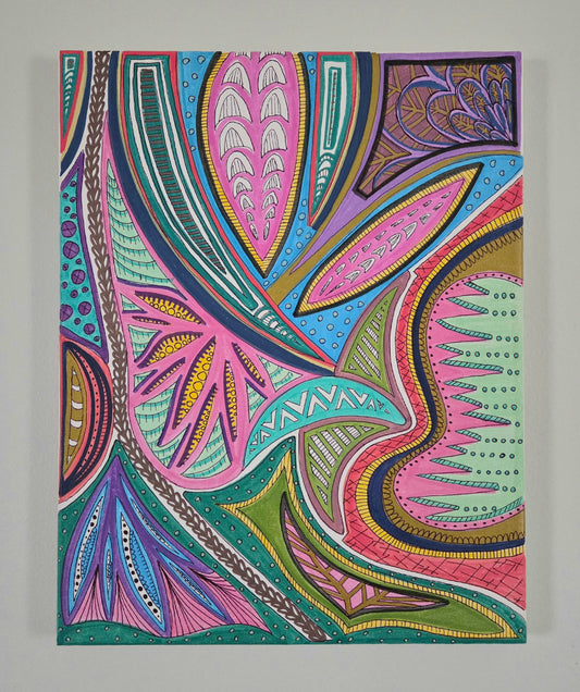 11x14 Original canvas