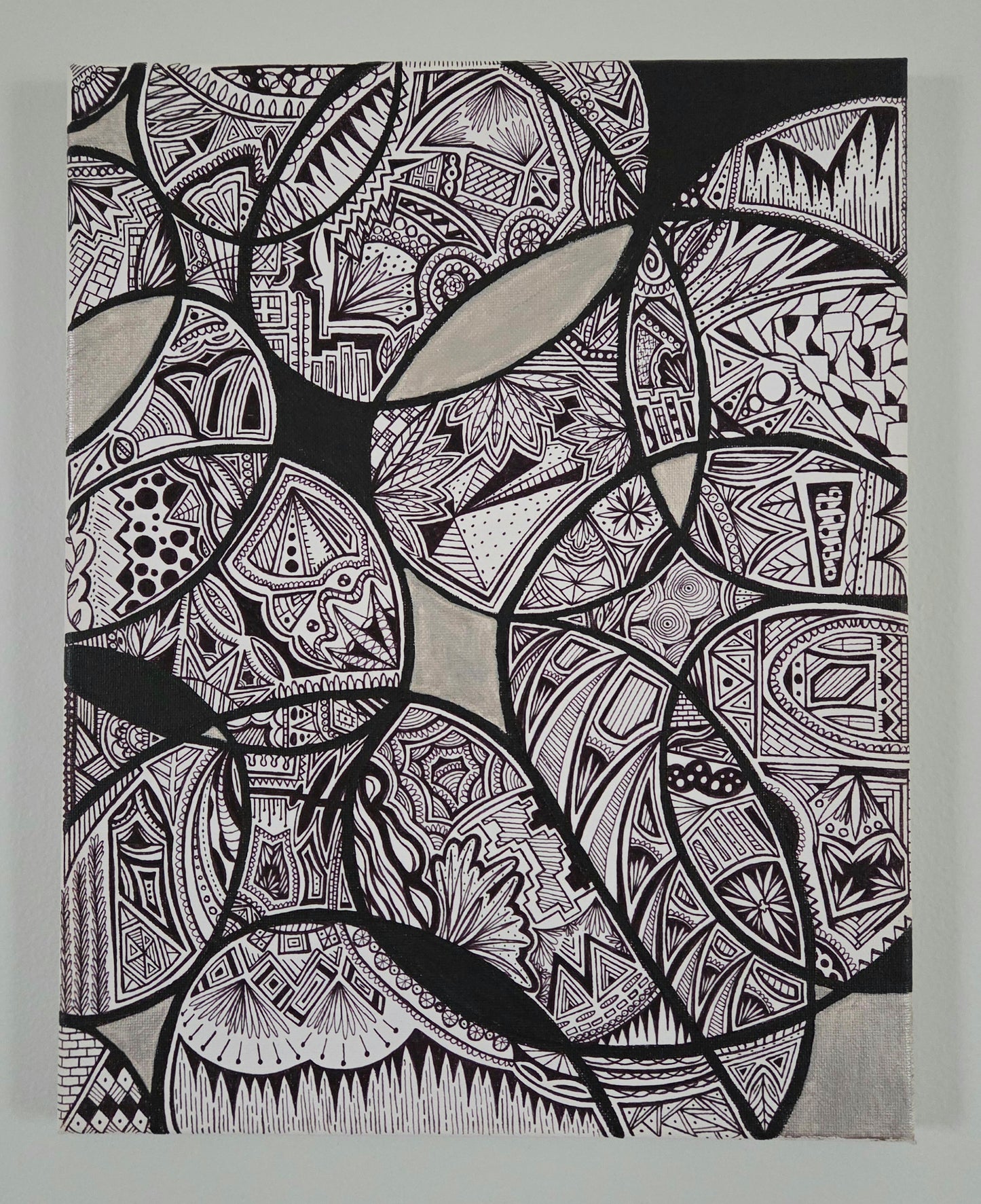 11x14 Original canvas