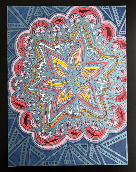 9x12 Original canvas panel