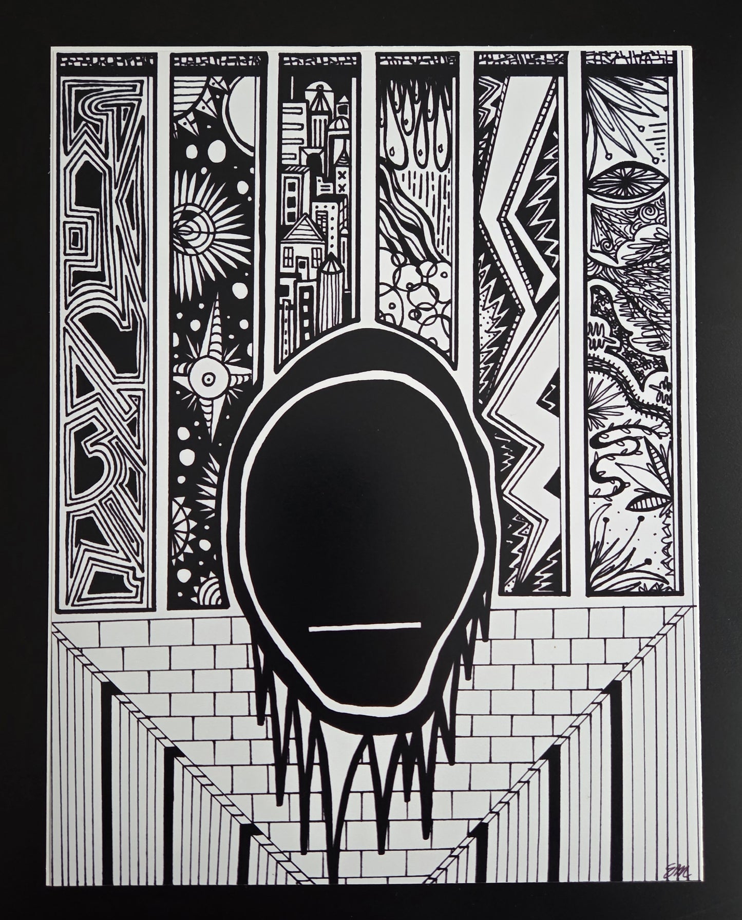 "Knowledge" 8.5x11 print