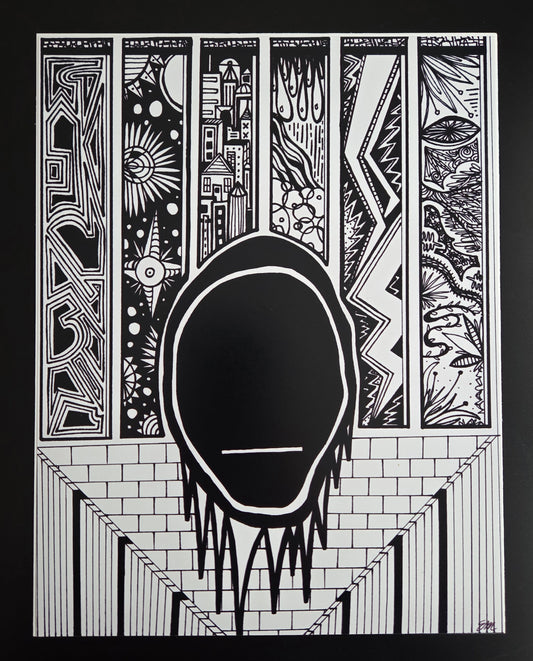 "Knowledge" 8.5x11 print