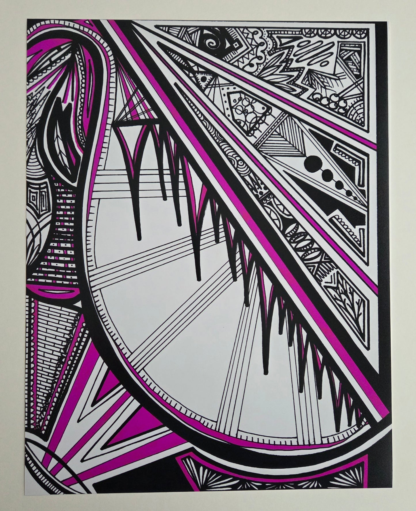"Music" 8.5x11 print