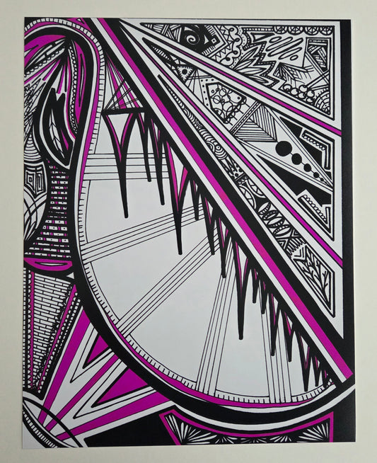 "Music" 8.5x11 print